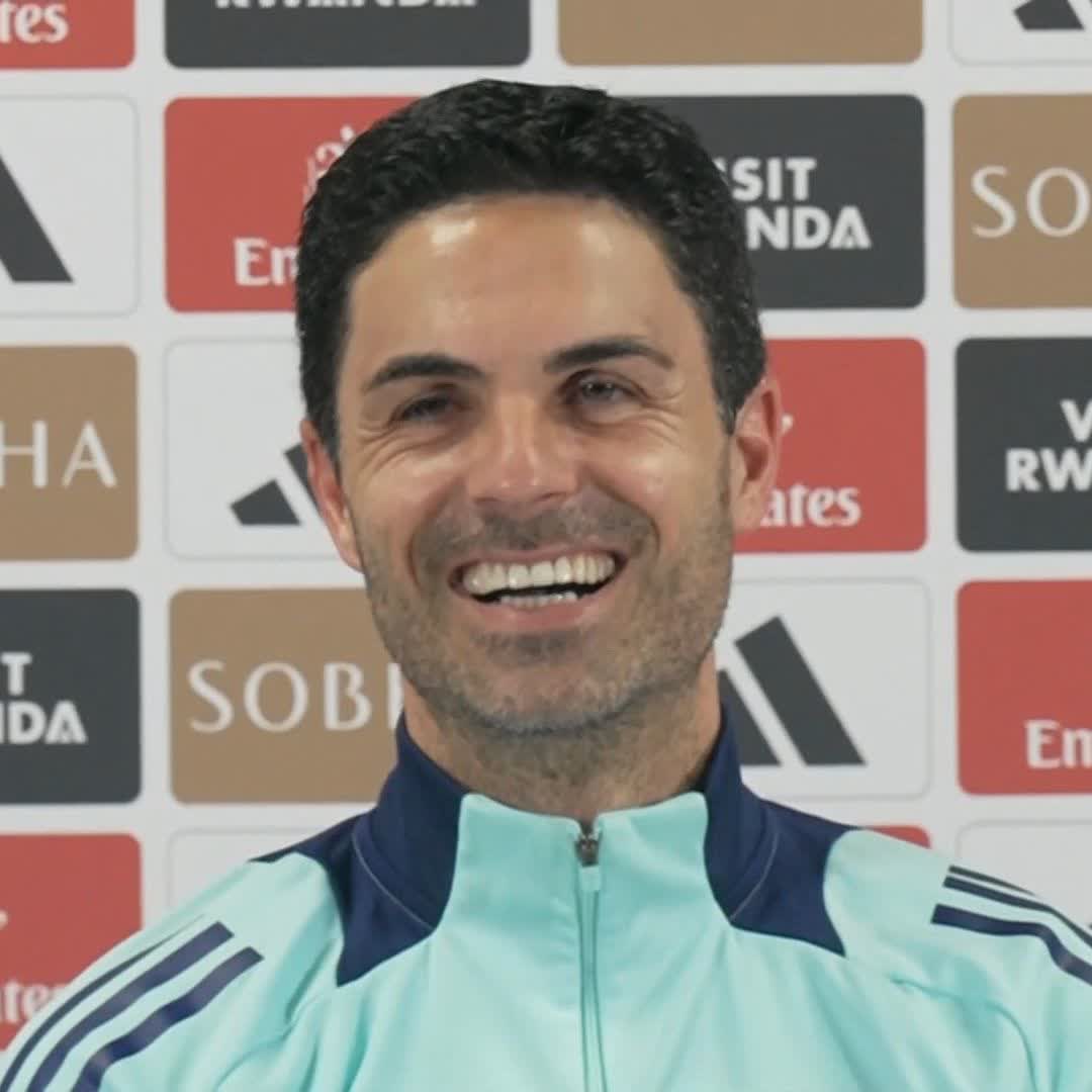 "My mum and dad should be very proud for the job they did" 🤣 Arsenal boss Mikel Arteta reacts after being ranked as the best looking manager in the Premier League 😮