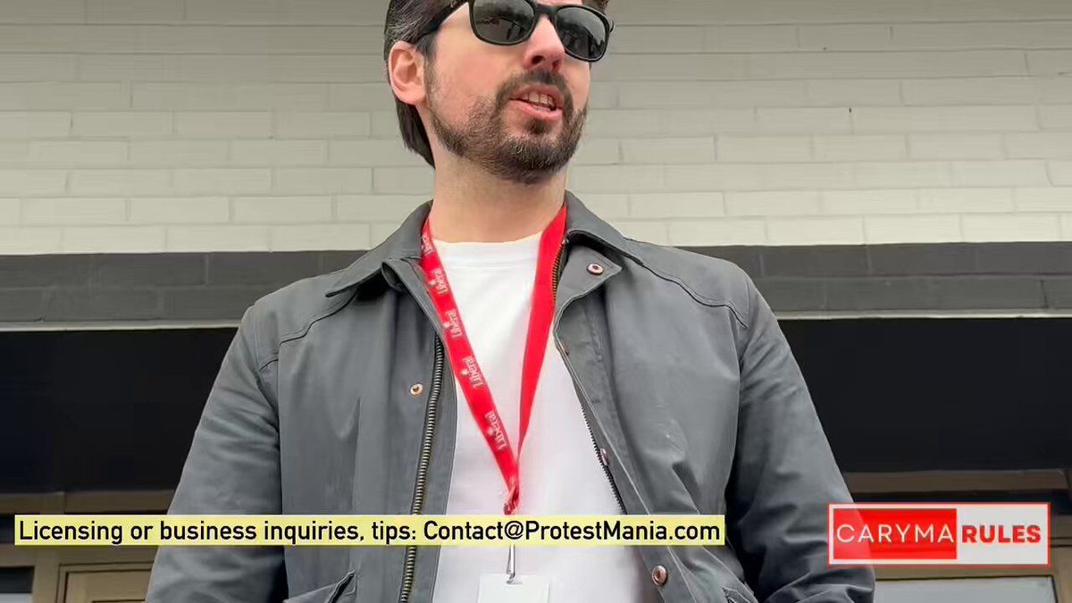The Mark Carney campaign has taken an anti-democratic stance by arbitrarily banning me from events, despite having no history of disruption or misconduct. “We know who you are.” And what exactly does that mean? #cdnpoli #Scarborough #ProtestMania
