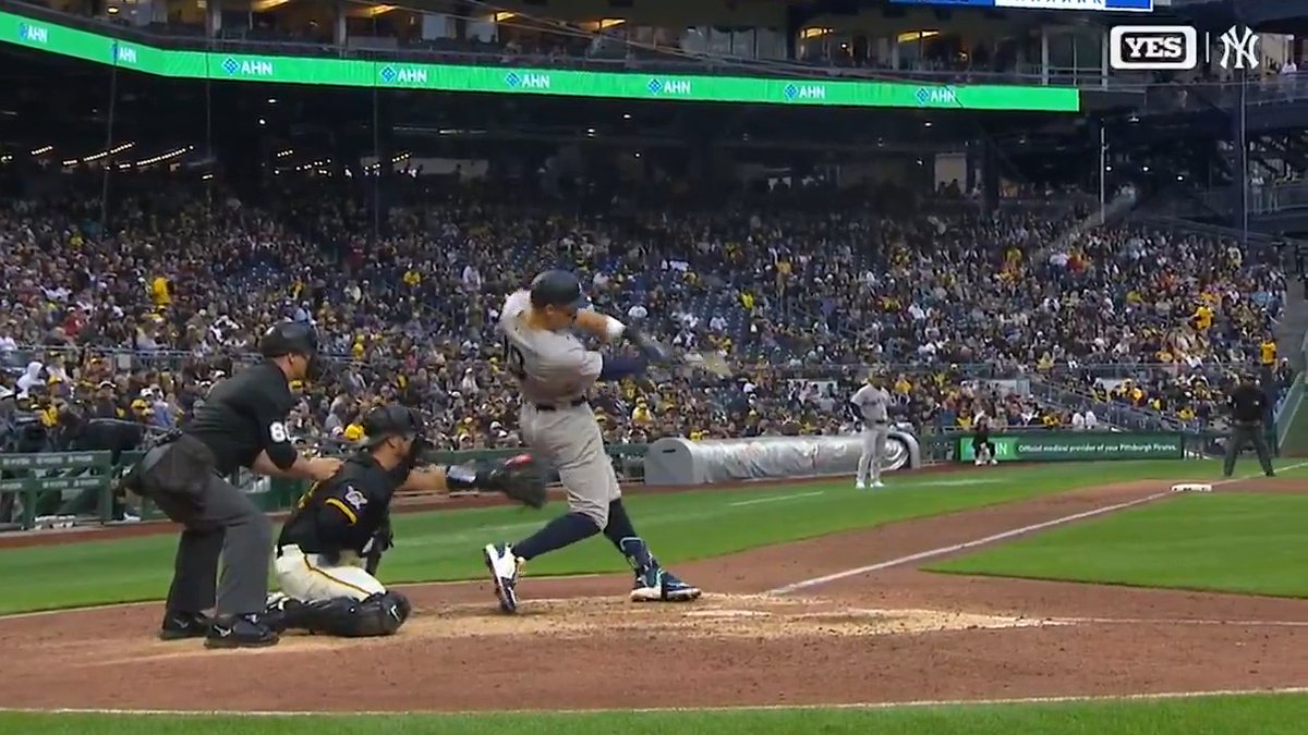 Even by Aaron Judge's standards, this is getting ridiculous 🤯