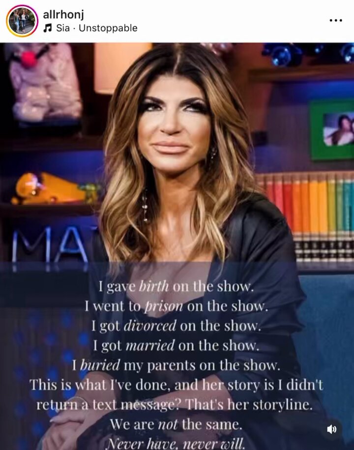 There is, and will only ever be, ONE Teresa Giudice. 👑 #RHONJ