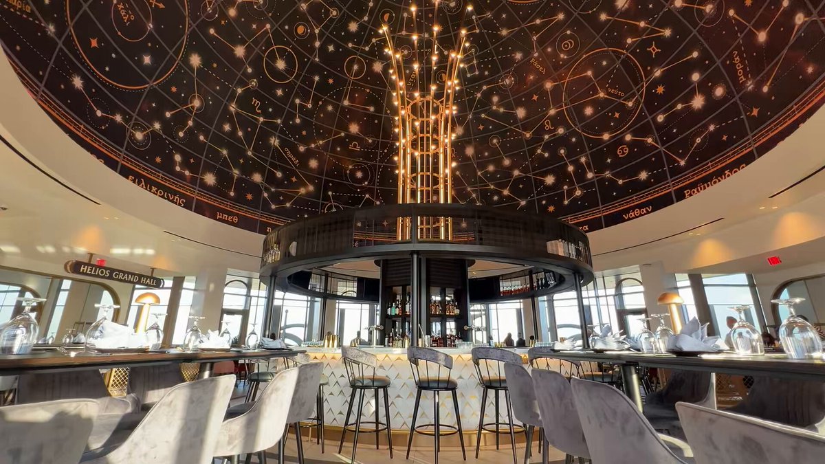 Here’s a look at Bar Helios at Universal Helios Grand Hotel. Opens May 22. Hours will be 4pm to 1am Fridays and Saturdays, 4pm to midnight other days.