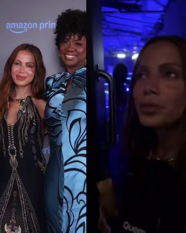 Anitta, em entrevista à revista Quem, fala sobre Viola Davis: “Ela é minha amiga e eu não poderia deixar de vir prestigiar.”