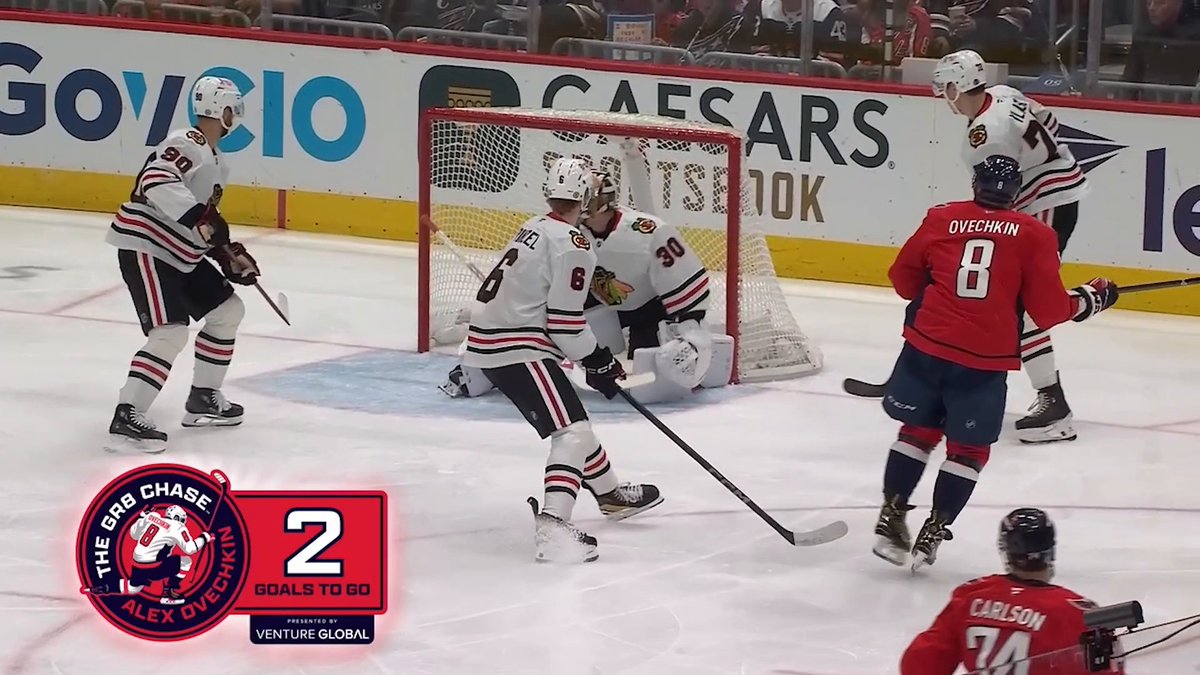 CAREER GOAL NO. 893! 🚨 OVI'S TWO GOALS AWAY FROM THE RECORD! #Gr8Chase 🇺🇸: @NHLNetwork 🇨🇦: Sportsnet or stream on Sportsnet+ ➡️