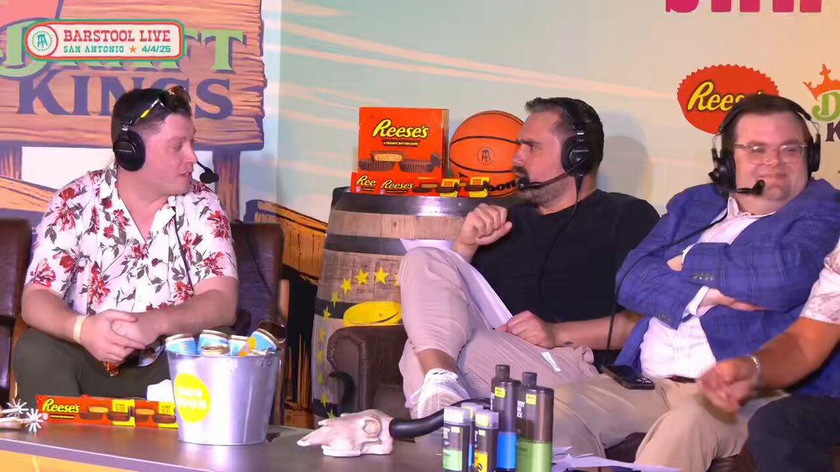 “Are you the bell of the ball at the pumps party?” -Dave Portnoy “Honestly, Rico Bo$co is holding court here at the front” -John Fanta