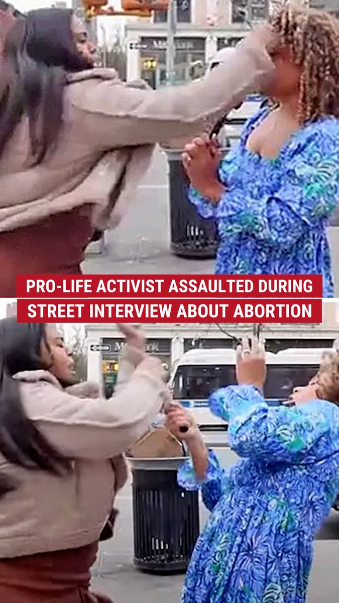 ‘SHE LET LOOSE’: Pro-life activist ✨🌸Savannah🌸✨ recounts to Will Cain the moment a woman she was interviewing about abortion violently attacked her. She said police are still looking for her assailant.