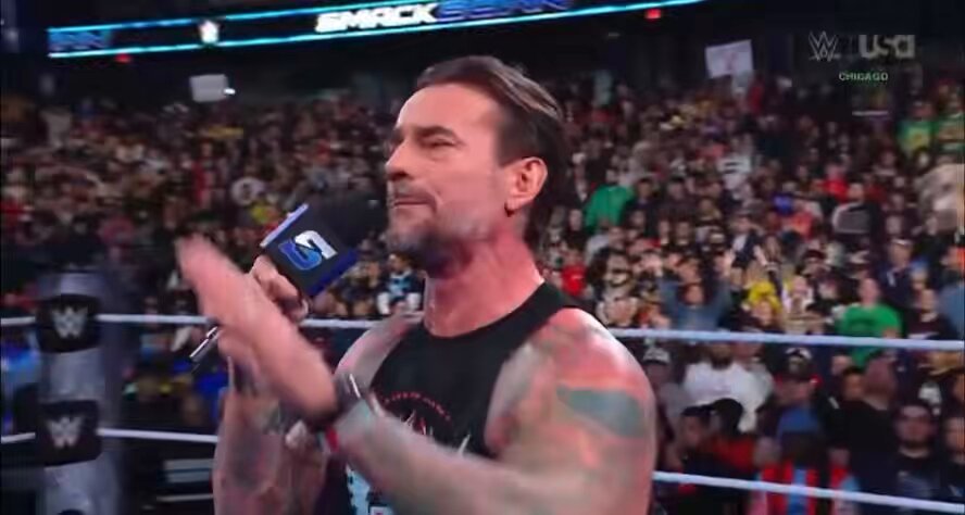 CM Punk got AJ Lee chants started in 2025 😭😭 I love this shit #SmackDown