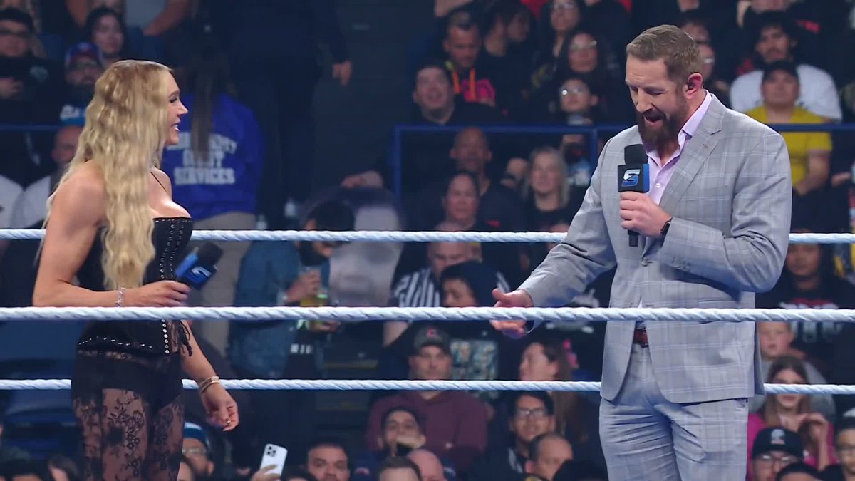 Charity work?! Charlotte Flair, that was FOUL... 😳 #SmackDown
