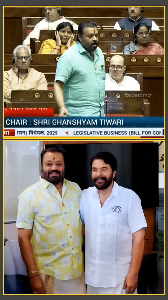 പതിറ്റാണ്ടുകൾ കൂടെ നടന്ന സുഹൃത്തിനെ ഒറ്റ് കൊടുക്കുന്ന മുന്ന ഭായ് Suressh Gopi ഒരവസരത്തിന് വേണ്ടി കാത്തിരിക്കുകയാണ് പുറകിൽ നിന്നും കുത്താൻ😡 മുസ്ലീം വിരുദ്ധതയാണ് ഇവന്റെ ഉള്ളിൽ. നിന്റെ മകളുടെ കല്ല്യാണത്തിന് വന്ന്‌ തലയിൽ കൈ വെച്ച് അനുഗ്രഹിച്ച അദ്ദേഹത്തോട് വേണ്ടായിരുന്നു ഗോപി.