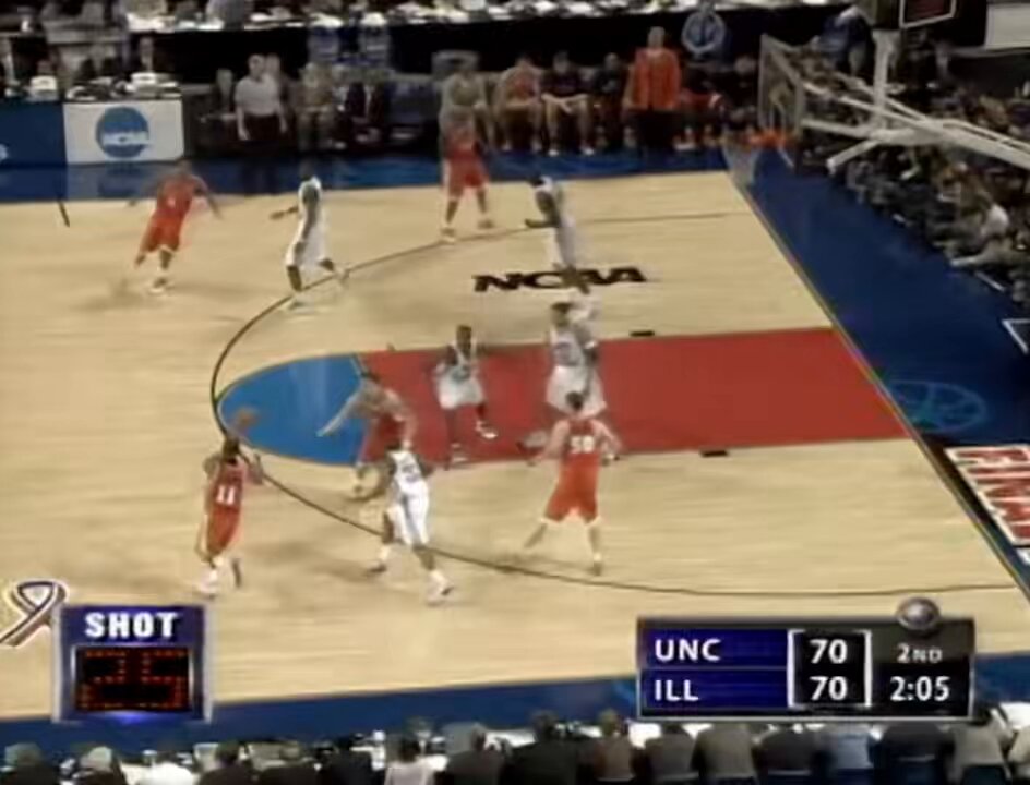 So many great looks to take the lead or tie it...those misses still haunt me. Where would Illinois be with a National Title? #illini