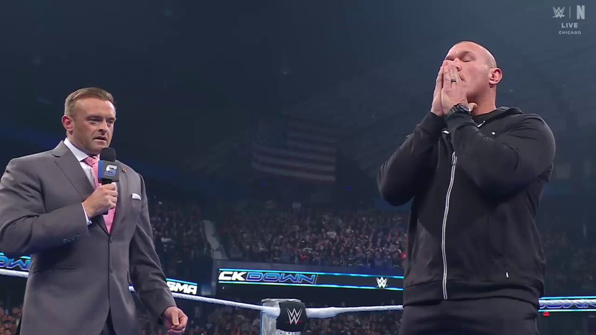 Ne jamais annoncer une mauvaise nouvelle à Randy Orton. #SmackDown