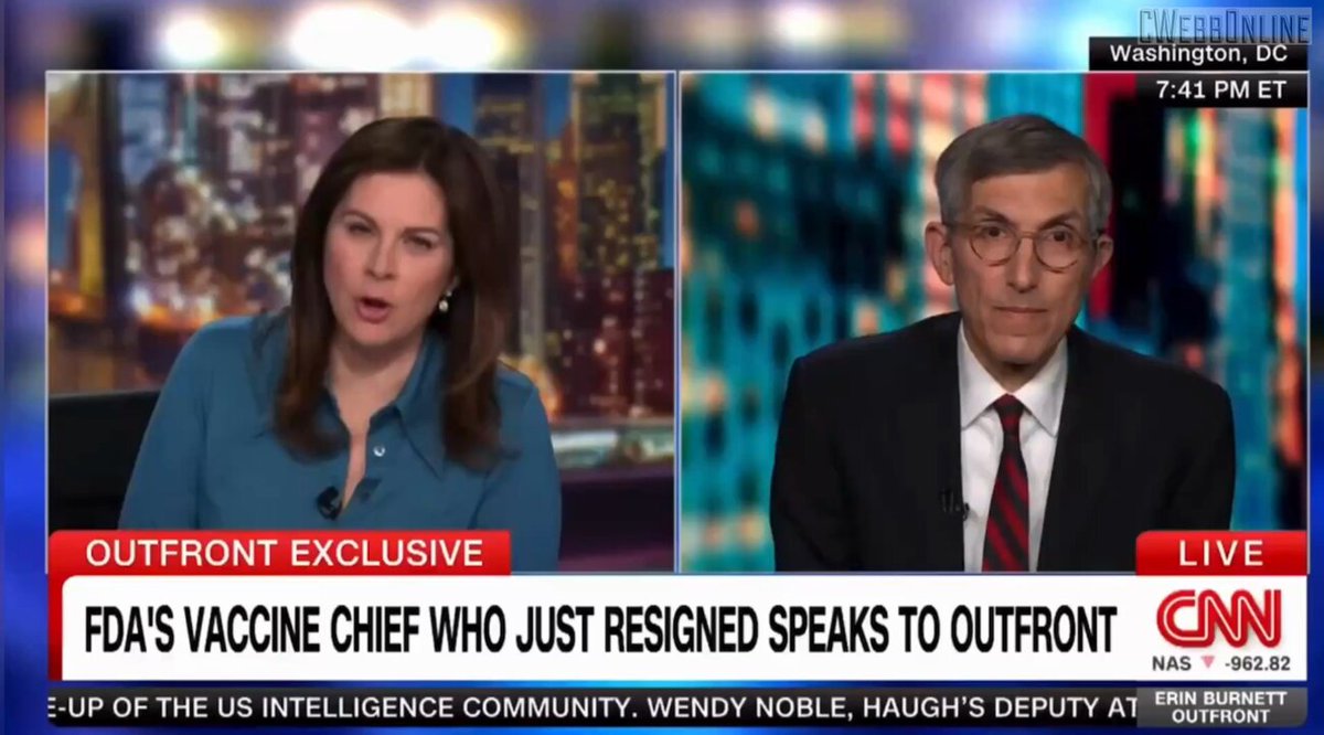 THIS IS TERRIFYING‼️ Dr. Peter Marks, former head of vaccines at the FDA, just had his last day—forced to resign or be fired because he wouldn’t lie about vaccines. He gives a chilling warning: the U.S. is unprepared for biowarfare—because the response team has been gutted.
