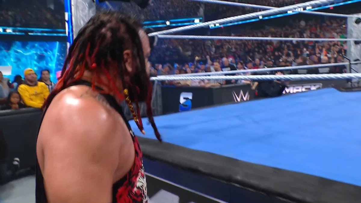 Jacob Fatu is the last man standing and will challenge LA Knight at #WrestleMania! 🔥 #SmackDown