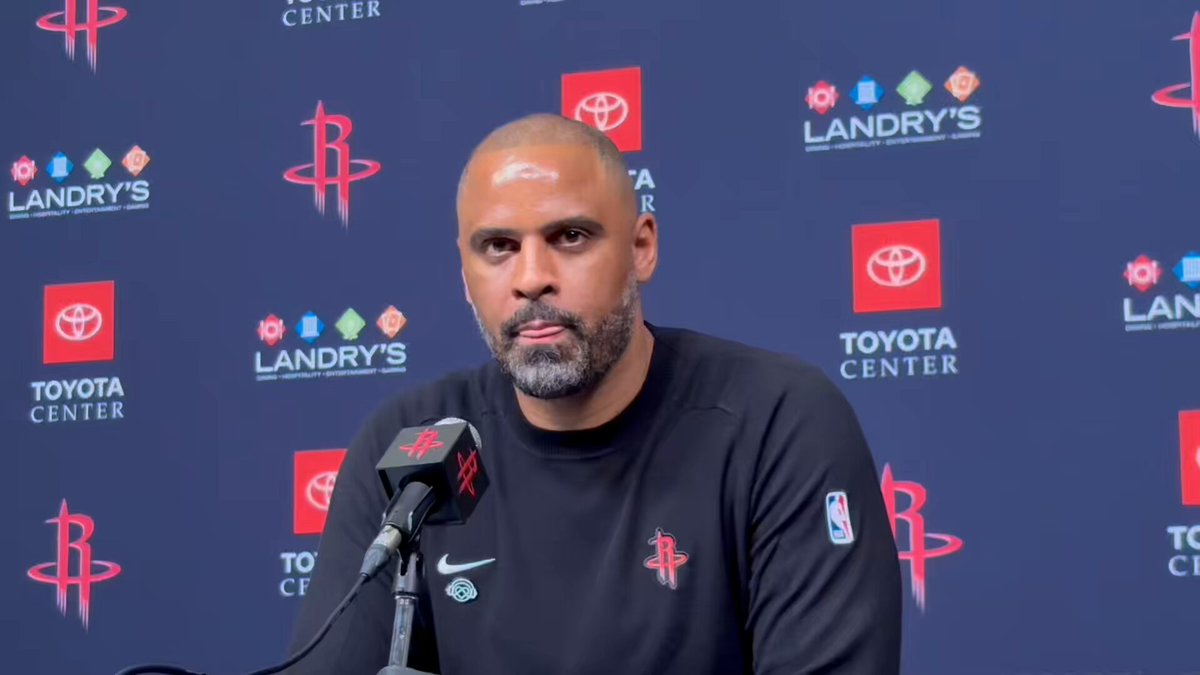 I asked Coach Udoka if this was Alperen Sengun best offensive game of the season considering the level of competition. “Yeah very efficient obviously he was in attack mode all game him and Jalen great combination tonight 34 and 31”.