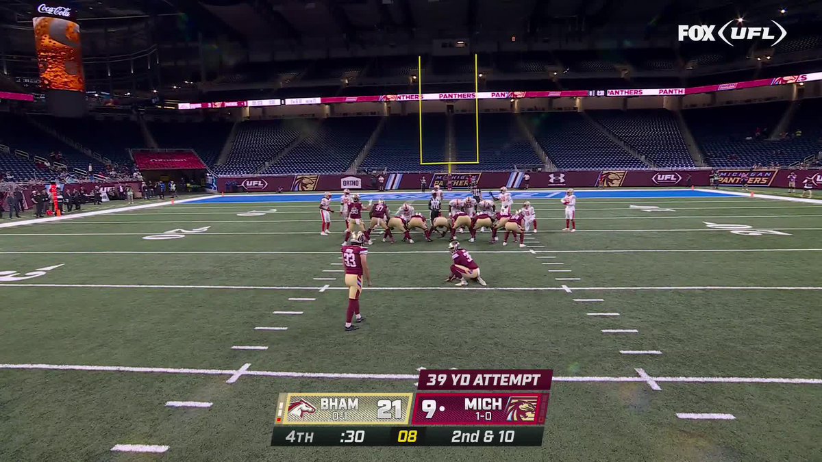 Potter from 39-yards out 🙌 1-possession game 👀