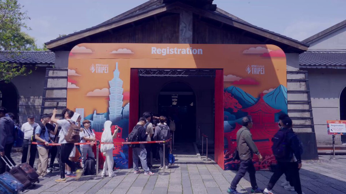 Here's how Day 1 of ETHGlobal Taipei went 🤯
