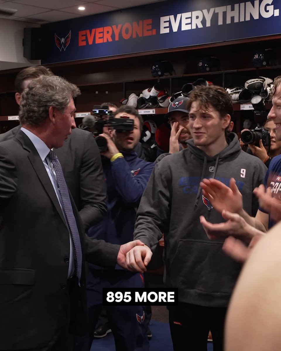 On Sunday, Ryan Leonard was still enrolled at Boston College. Today, he's getting personally congratulated by Wayne Gretzky after scoring his first NHL goal. 🥹
