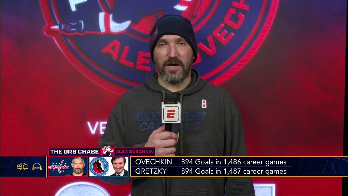 “I’m always going to be thankful for him, for his support." Alex Ovechkin on what it means to have Wayne Gretzky backing him as he chases the career goal scoring record 🐐🏒