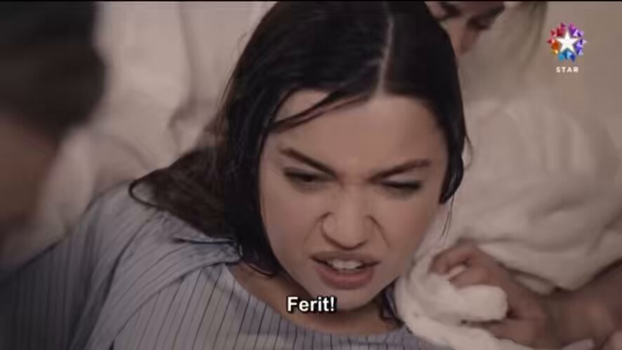 It’s feeling like the trigger that is really propelling Ferit to waking up, is Seyran actively giving birth in reality. When Seyran says she would feel if something had happened to Ferit, he too would feel the same thing across any reality or state of being #YalıÇapkını #seyfer