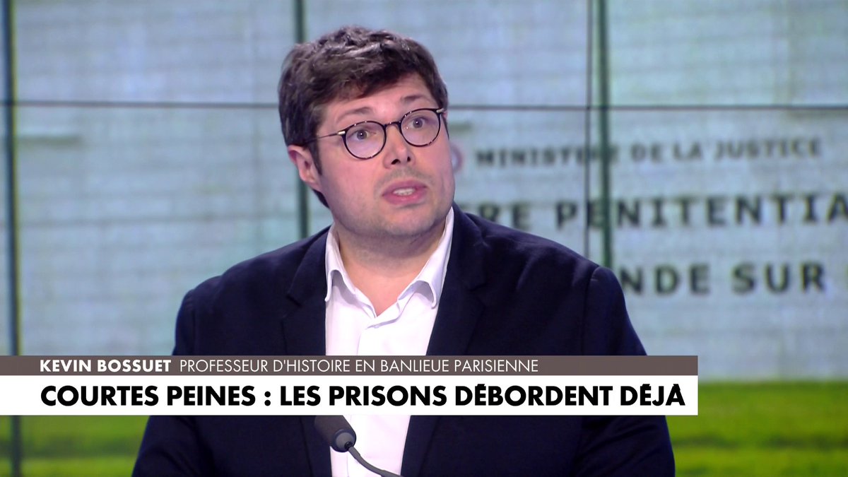 Kevin Bossuet, sur les courtes peines : «Il faut incarcérer très tôt et très rapidement», dans #LaMatinaleWE