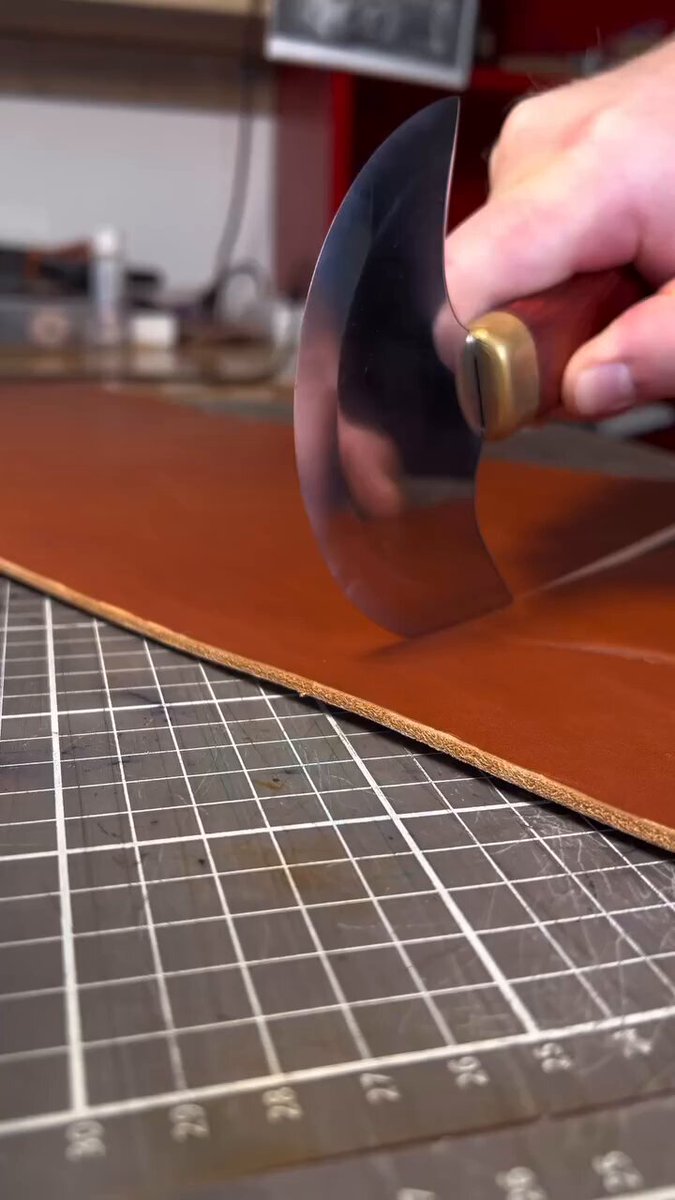 Crafting a leather belt