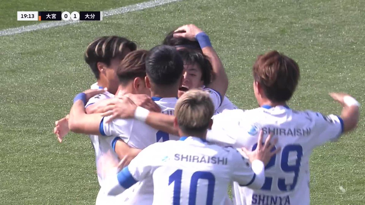 スピーディーな崩しから最後は #有馬幸太郎！ 🎦 ゴール動画 🏆 明治安田Ｊ２リーグ 第8節 🆚 大宮vs大分 🔢 0-1 ⌚️ 20分 ⚽️ 有馬 幸太郎（大分) #Ｊリーグ