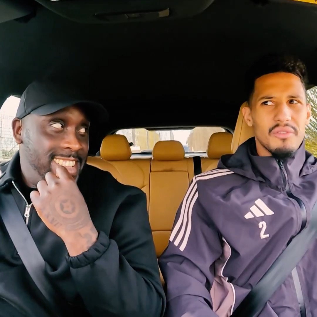 UK food isn't for Saliba ❌🤣