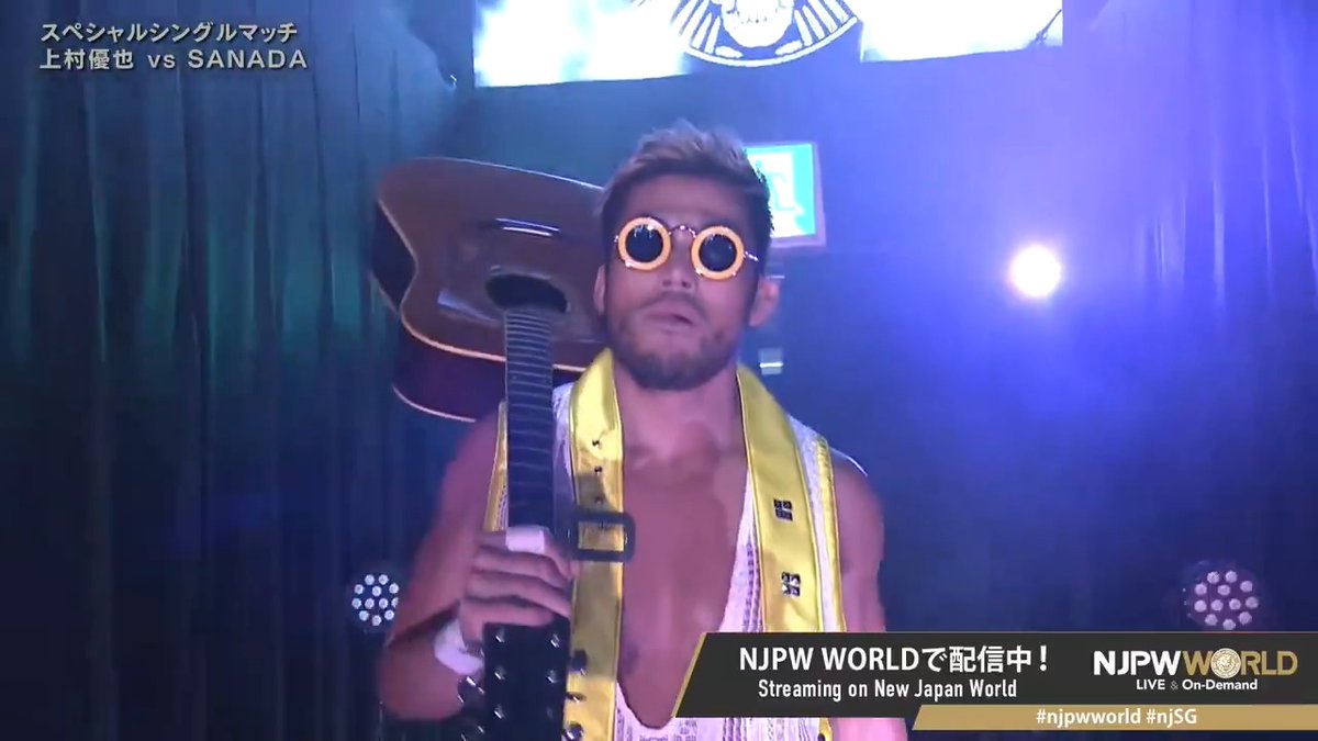 SANADA "🎸🕶️" Sign up Now & Stay tuned to #NJPW #njpwworld #njSG