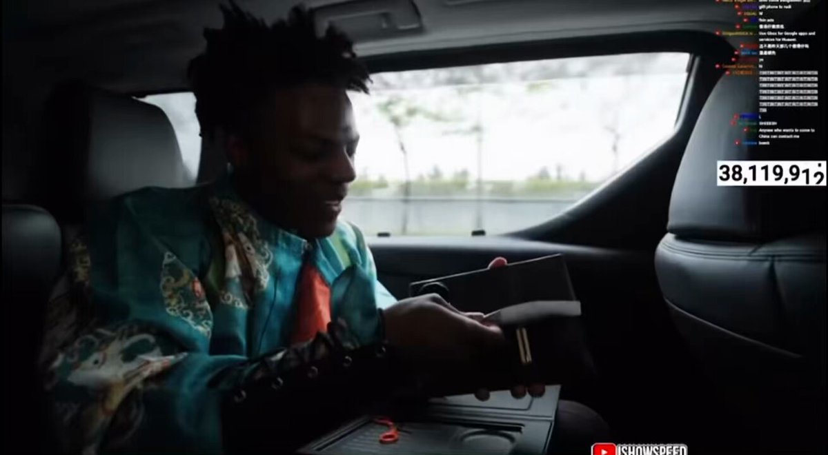 Ishowspeed just unboxed his insane Chinese phone and was all hyped to bring it to the USA 🇺🇸🇨🇳 The chat started spamming that the US government might block it! 😱🔥 Why would they do that? Likely all about security concerns and tech politics, but what do y’all think is it just protection or straight-up political drama?