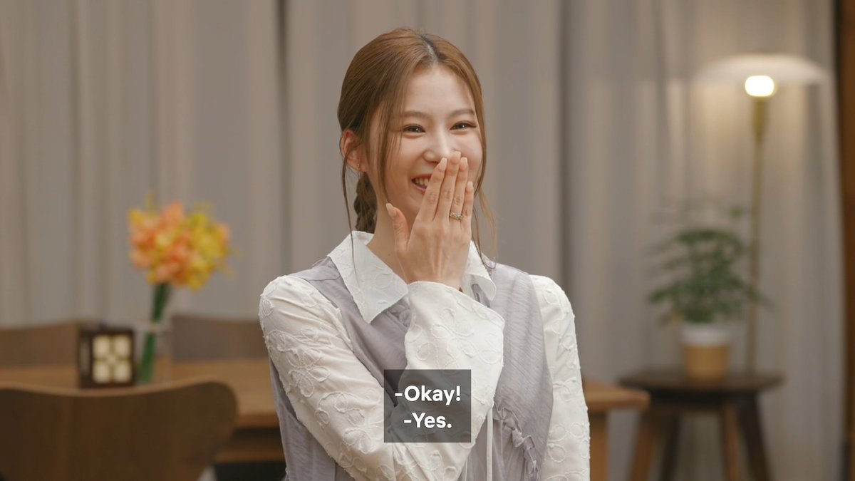 Sana teasing the host because he looks awkward as a part-timer 😭