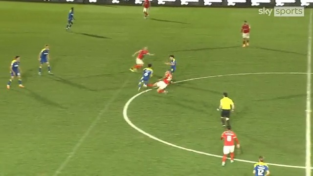 5/4/2022 AFC Wimbledon 1 #cafc 1 Ryan Inniss sent off on 56 mins after being on the pitch for seven minutes as a second half sub Jayden Stockley put Charlton one up after 69 minutes Wimbledon with the equaliser on 87 minutes