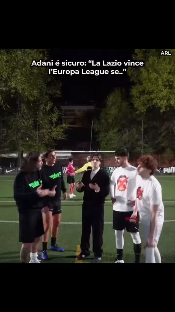 Ti teniamo come amuleto Daniele Adani 😂🩵