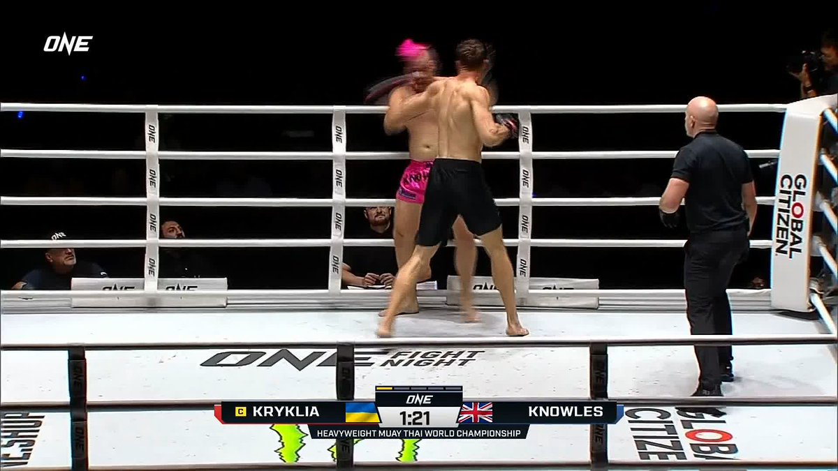 That knockout from Roman Kryklia 👀💥