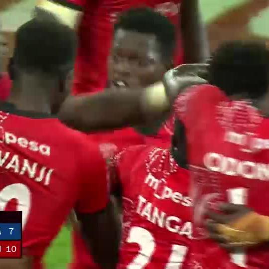 It's the way Kubu and Abukuse point at the posts after the penalty. #RugbyKE | #Kenya7s