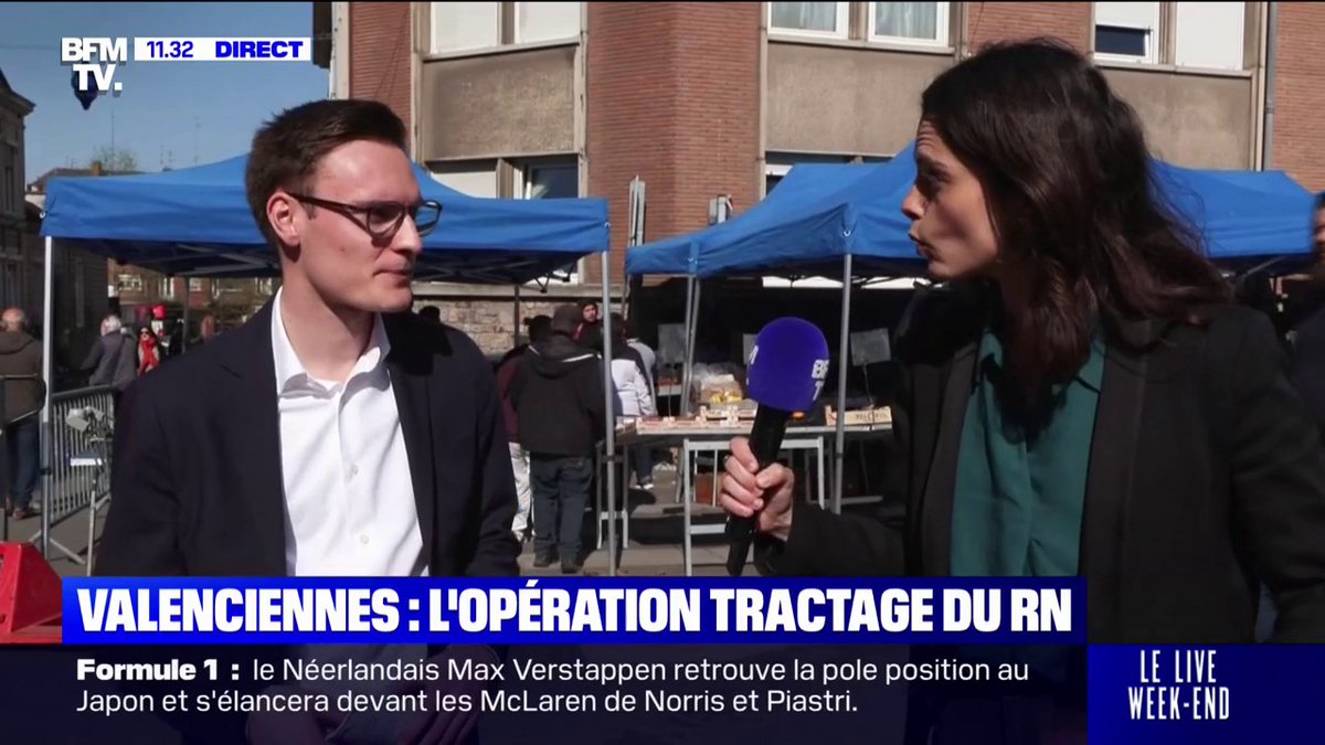 “Il faut soutenir Marine Le Pen pour qu’elle soit candidate en 2027” L’opération de tractage des militants RN a débuté à Valenciennes