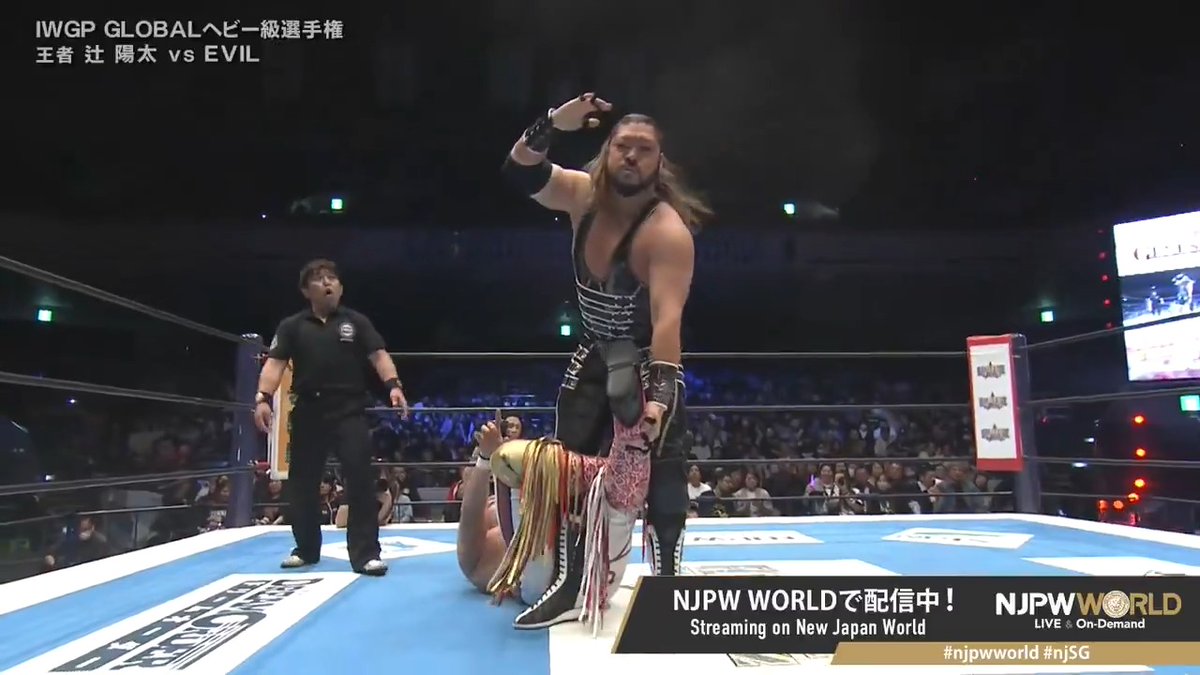 .EVIL "This is Justice🫡" Sign up Now & Stay tuned to #NJPW #njpwworld #njSG
