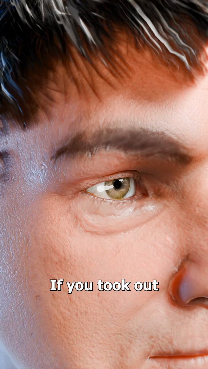 Fun fact. Your eyes are full of jelly [🎞️ Zack D. Films]