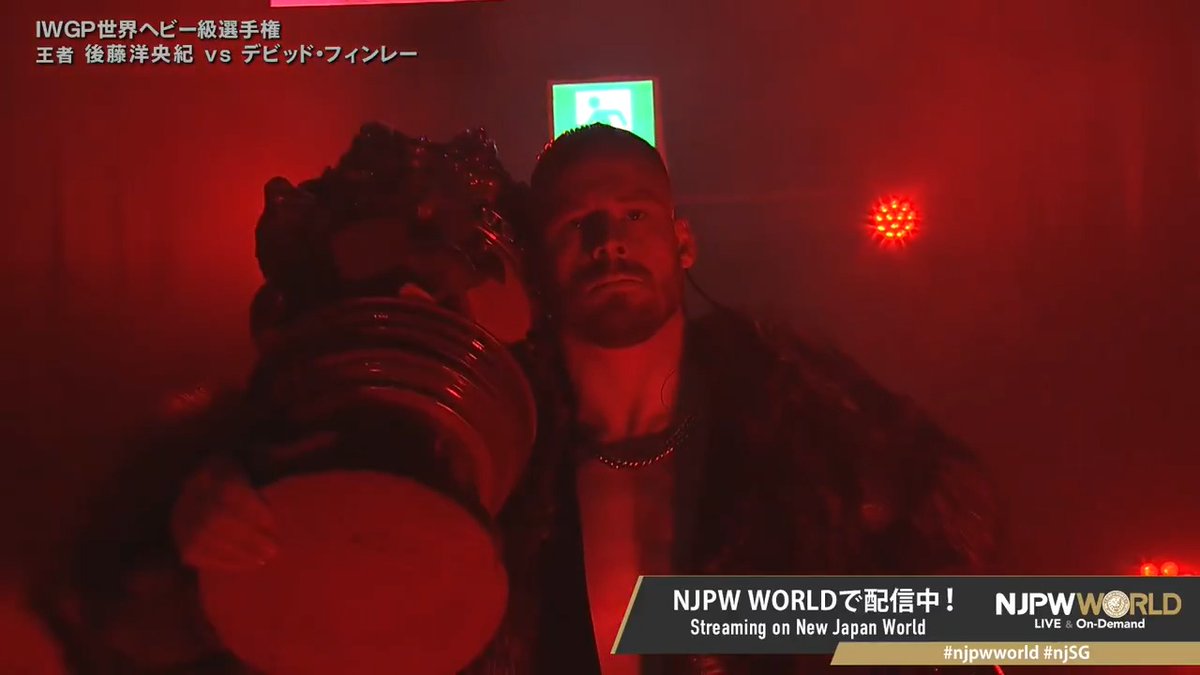 "NEW JAPAN CUP 2025 Champion" David Finlay Sign up Now &amp; Stay tuned to #NJPW #njpwworld #njSG