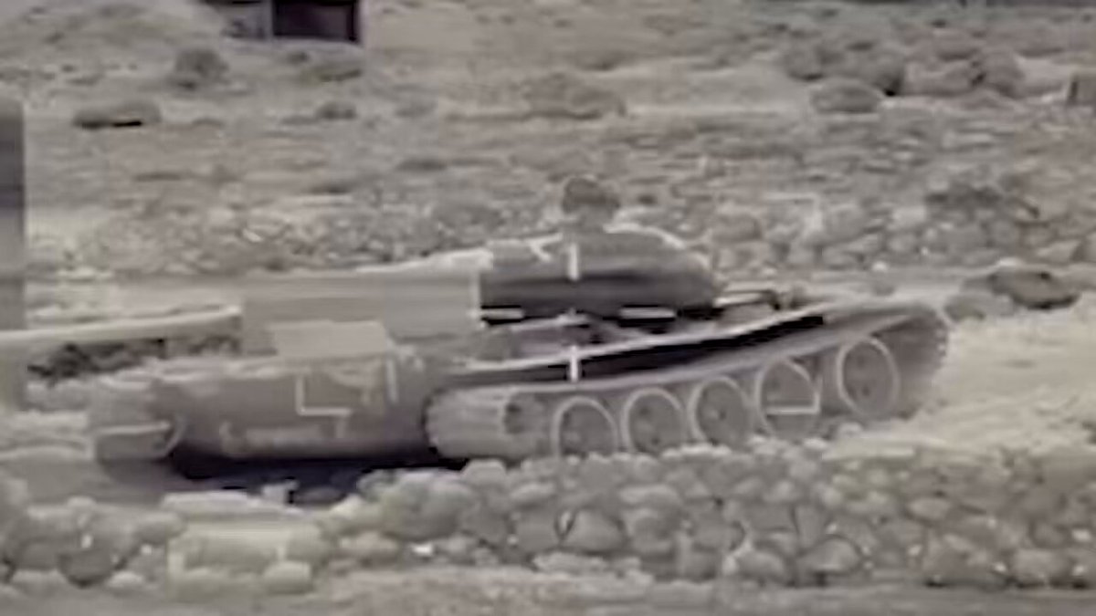 IDF forces destroyed tanks &amp; armored vehicles in raid on Syrian base this week, seized dozens of rockets, N12 News reports.