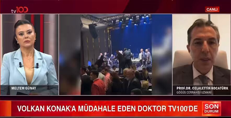 Volkan Konak ‘ın hayatını kaybettiği gece müdahaleyi yapan Profesör Doktor Celalettin Prof. Dr. Celalettin Kocatürk detaylı açıklama yaptı. Sosyal medyada yer alan bazı açıklama ve yorumların sebep olduğu şüpheler ve ihmal var mıydı, müdahale yeterli miydi gibi sorular da umuyorum cevap bulmuştur. Prof Dr Celal Bey de Volkan Konak ‘ın ailesinin onayı olmadan anlatmanın etik olmadığını düşündüğünden ötürü bugüne dek sessiz kalmıştı.
