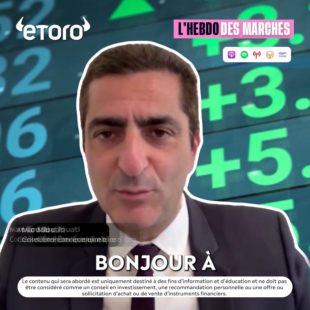 Pourquoi les nouveaux tarifs douaniers inquiètent ? Où en est vraiment l’économie française ? Pour ceux qui ne l'ont pas encore écouté… Marc Touati répond à toutes ces questions dans L’Hebdo des Marchés 👇