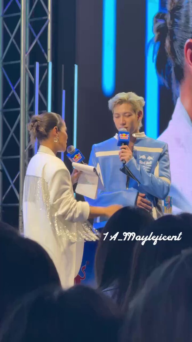 แบมเหมาะกับพรีเซนเตอร์ยังไง น้องแบมบอก เลือกถูกคนแล้วคร้าบ ☺️ #RedBullTHEnergyWorldxBamBam