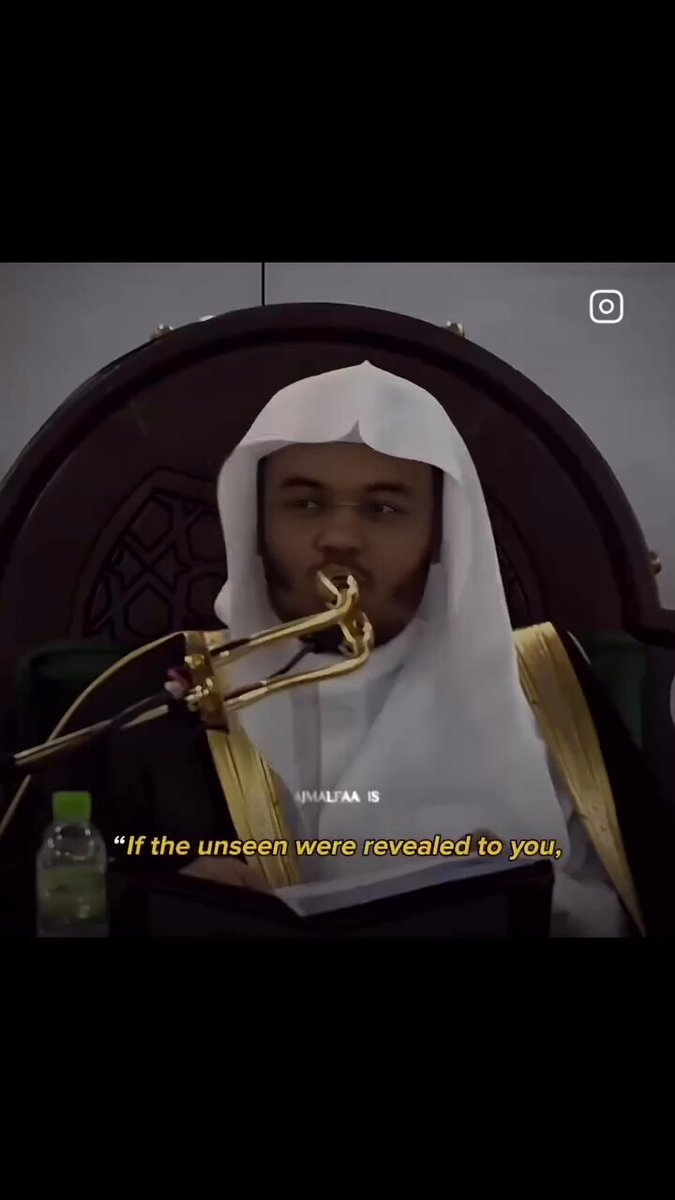 “If the unseen were revealed to you, you’d choose nothing but what Allah has chosen” - Shaykh Yasser al Dosari Hafidhahullah