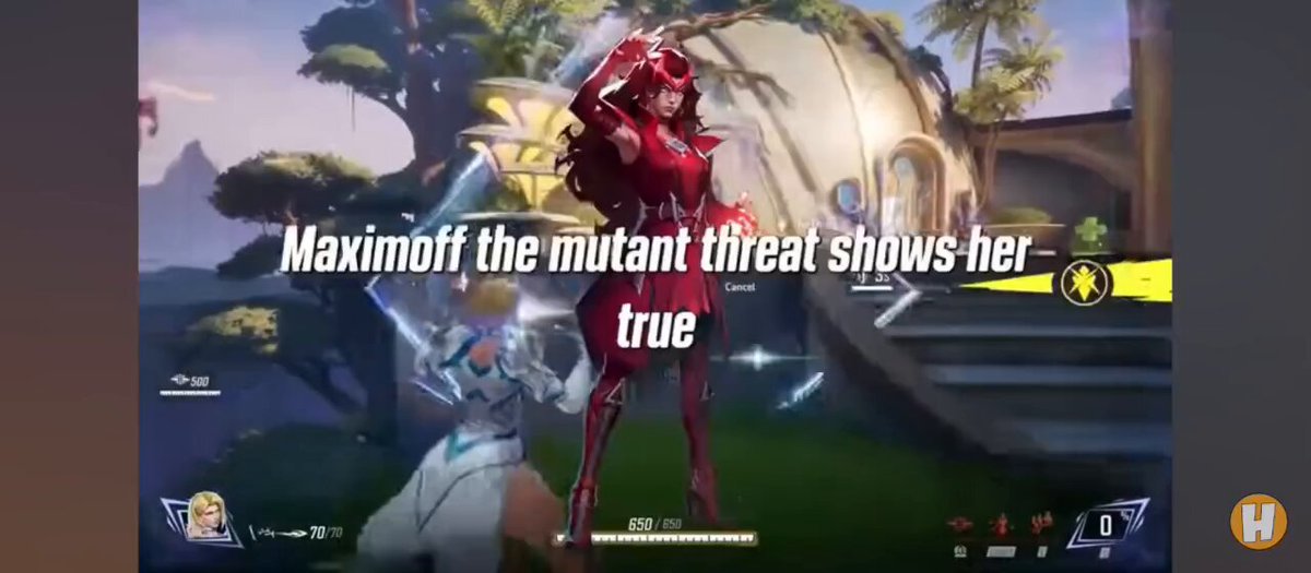 She hates her ass #scarletwitch #EmmaFrost #MarvelRivals