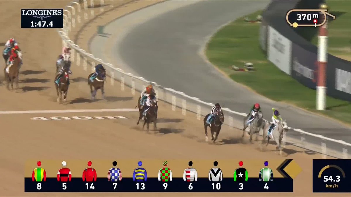 𝐅𝐈𝐑𝐒𝐓 𝐂𝐋𝐀𝐒𝐒𝐒 delivers in the @zabeelfeed Dubai Kahayla Classic under Connor Beasley! #DWC25 | Emirates