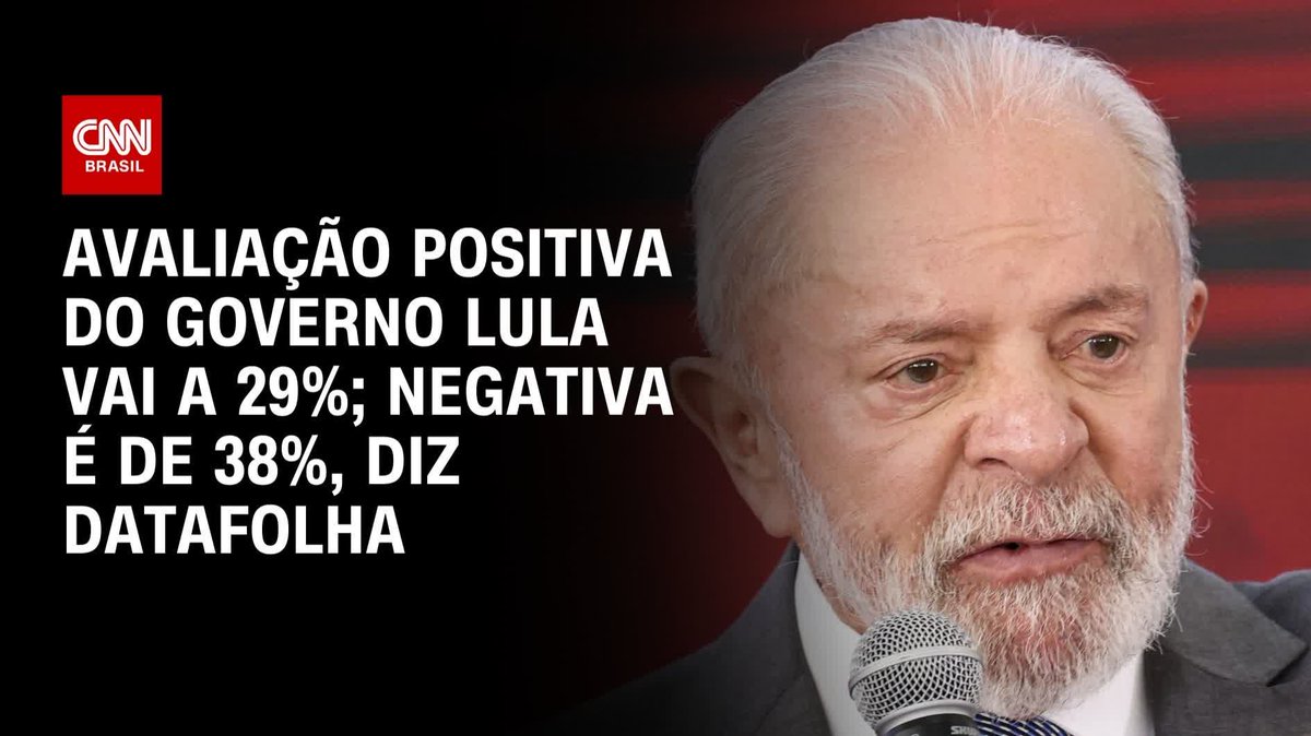 Datafolha: cresce avaliação positiva do governo Lula; assista #AgoraCNN