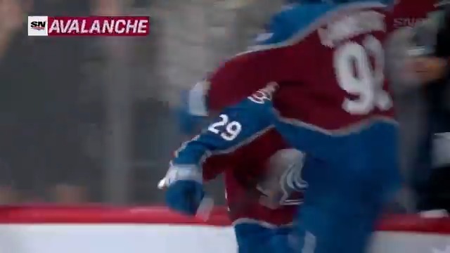 Nathan MacKinnon's hat trick goal in game five against St. Louis is all-time, i don't care that Colorado lost this game, they won the series. One of the greatest goals you will ever see.