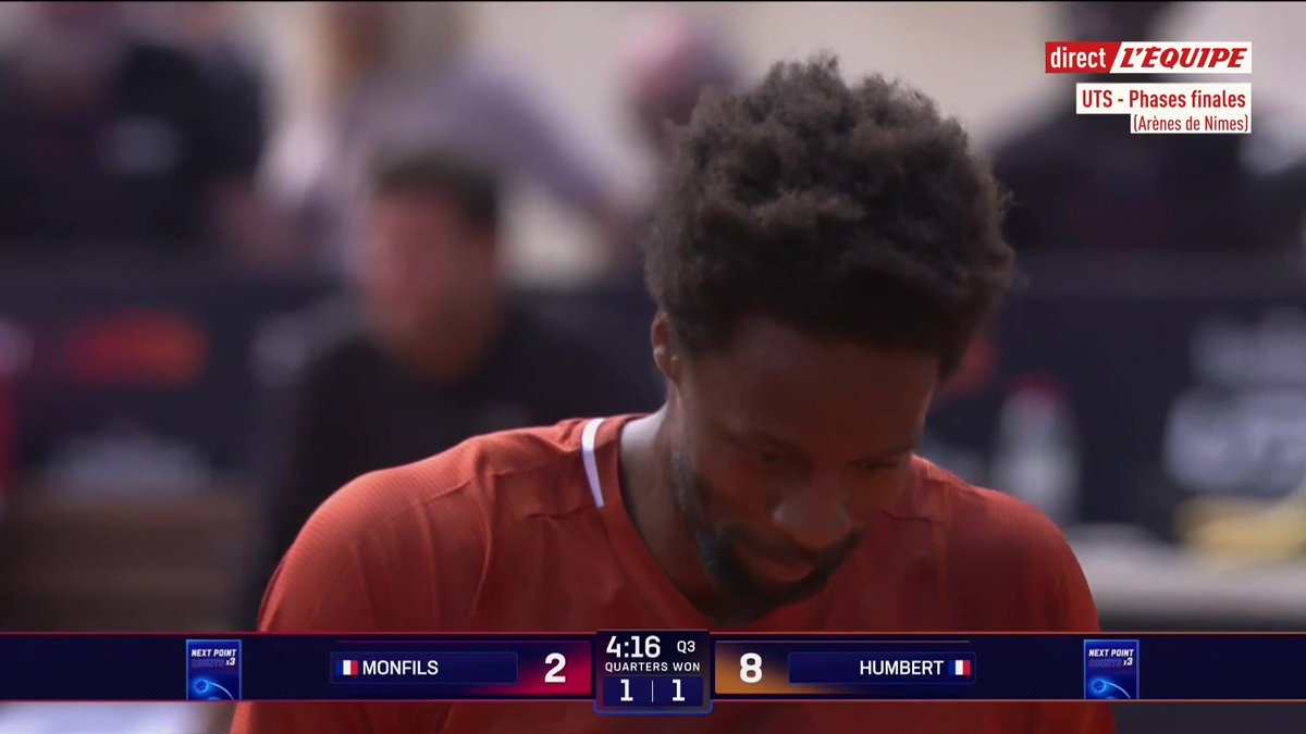 Ugo Humbert et Gaël Monfils font le show au Bastide Médical UTS Nîmes 😅 #UTSTour