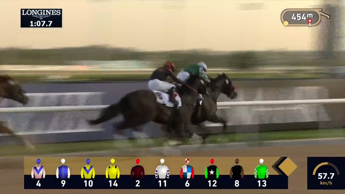 Welcome back, Frankie Dettori 🫡 The maestro dictates the Godolphin Mile, sponsored by Emaar Dubai, aboard 𝐑𝐀𝐆𝐈𝐍𝐆 𝐓𝐎𝐑𝐑𝐄𝐍𝐓 💪 #DWC25 | Emirates