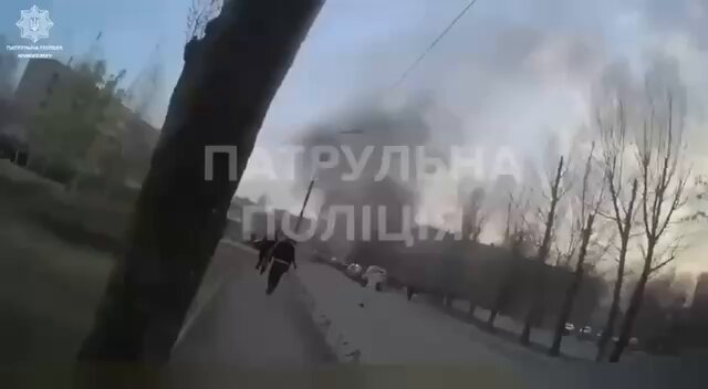 Disturbing footage: Ukraine’s Patrol Police have released the first minutes after the strike on Kryvyi Rih.