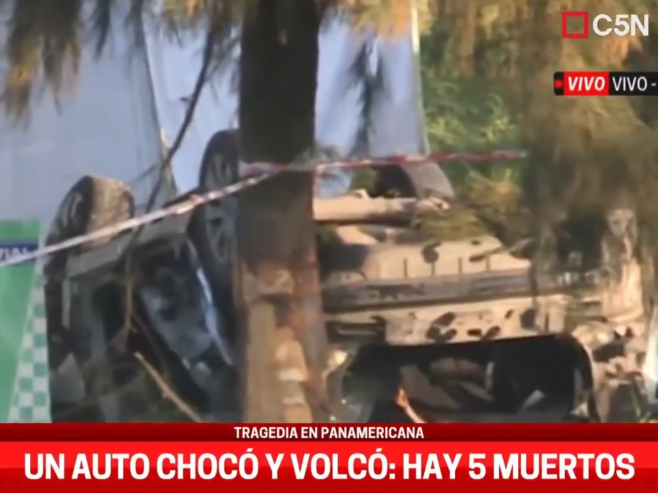 "Panamericana": Porque informan que fallecieron cinco personas tras un accidente en la autopista Panamericana